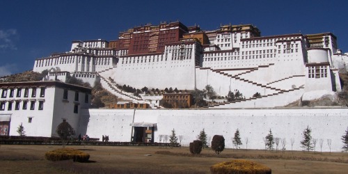 Potala place in Tibet